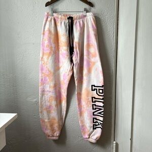 Pink sweatpants